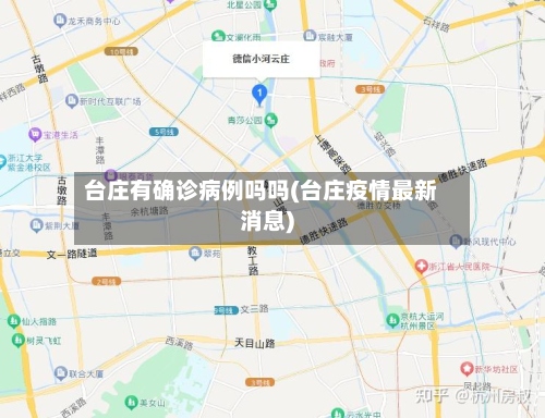 台庄有确诊病例吗吗(台庄疫情最新消息)