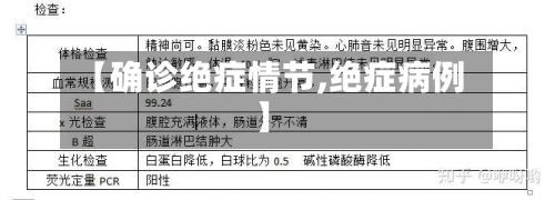 【确诊绝症情节,绝症病例】-第2张图片