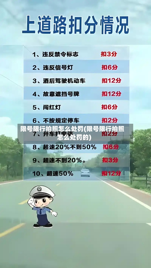 限号限行拍照怎么处罚(限号限行拍照怎么处罚的)