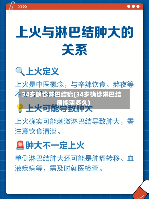 34岁确诊淋巴结瘤(34岁确诊淋巴结瘤能活多久)