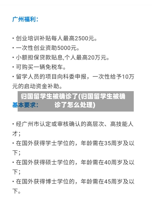 归国留学生被确诊了(归国留学生被确诊了怎么处理)-第2张图片
