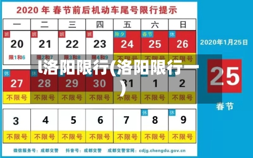 l洛阳限行(洛阳限行一)-第2张图片