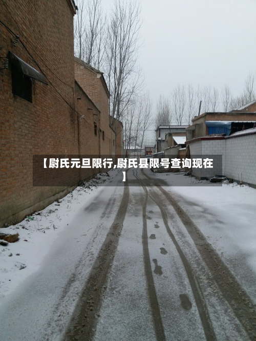 【尉氏元旦限行,尉氏县限号查询现在】