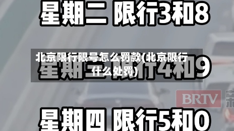 北京限行限号怎么罚款(北京限行什么处罚)-第2张图片