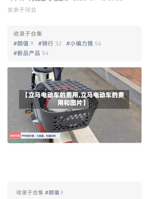 【立马电动车的费用,立马电动车的费用和图片】-第3张图片