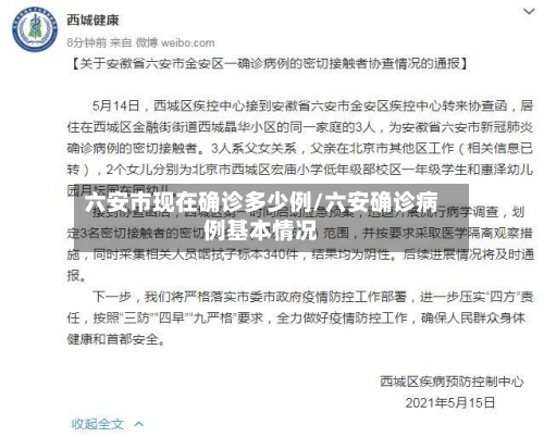 六安市现在确诊多少例/六安确诊病例基本情况-第3张图片