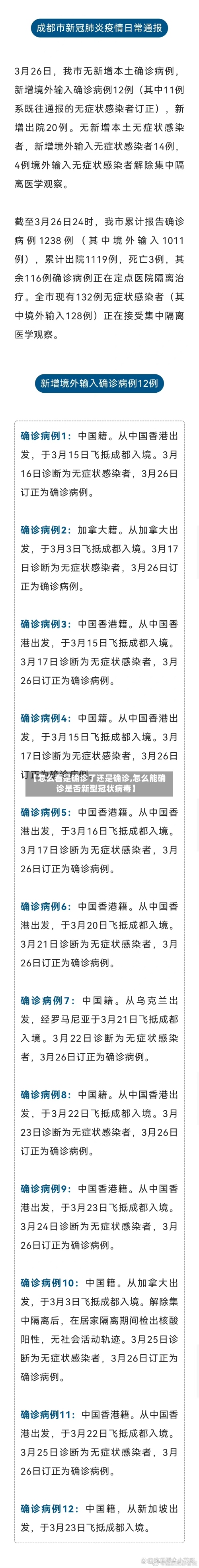 【怎么看是确诊了还是确诊,怎么能确诊是否新型冠状病毒】