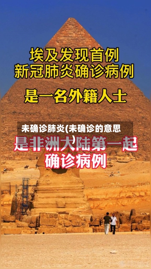 未确诊肺炎(未确诊的意思)