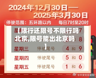 【限行还限号不限行吗北京,限号能出北京吗】-第2张图片