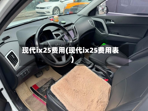 现代ix25费用(现代ix25费用表)