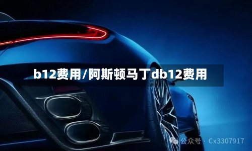 b12费用/阿斯顿马丁db12费用