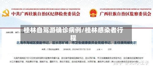桂林自驾游确诊病例/桂林感染者行程
