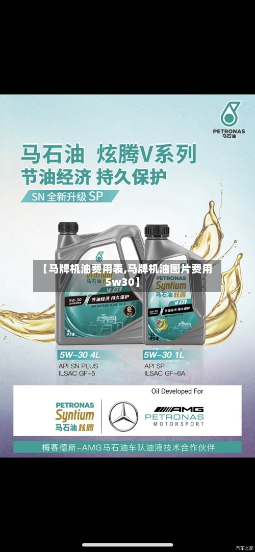 【马牌机油费用表,马牌机油图片费用5w30】-第3张图片