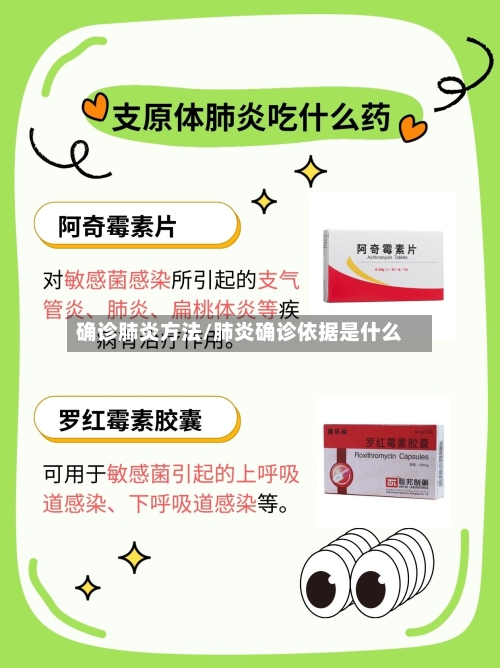 确诊肺炎方法/肺炎确诊依据是什么-第2张图片