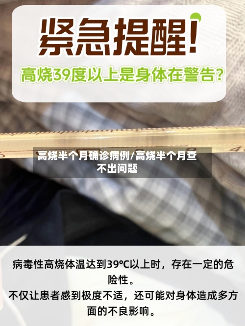 高烧半个月确诊病例/高烧半个月查不出问题-第3张图片