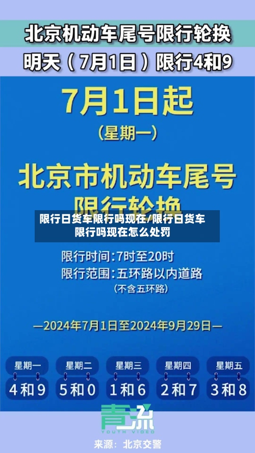 限行日货车限行吗现在/限行日货车限行吗现在怎么处罚-第2张图片