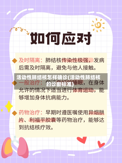 活动性肺结核怎样确诊(活动性肺结核的诊断标准)-第2张图片