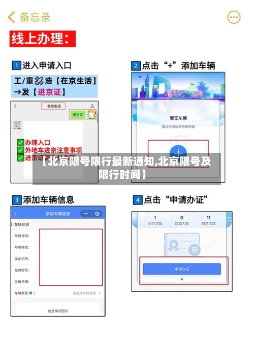 【北京限号限行最新通知,北京限号及限行时间】-第2张图片