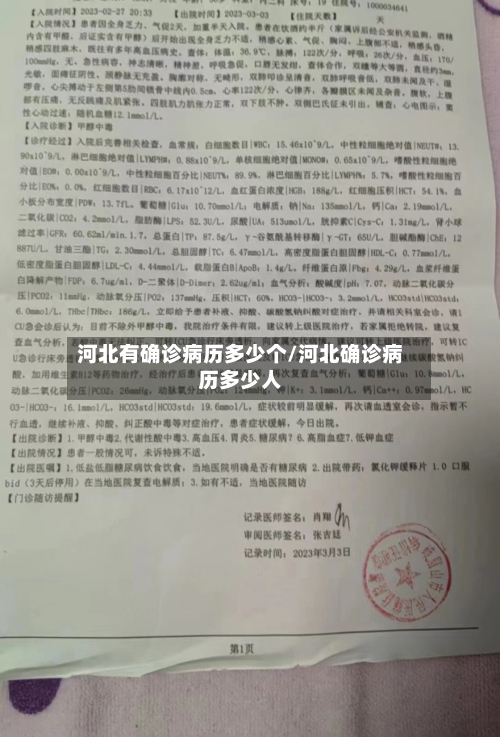 河北有确诊病历多少个/河北确诊病历多少人-第2张图片