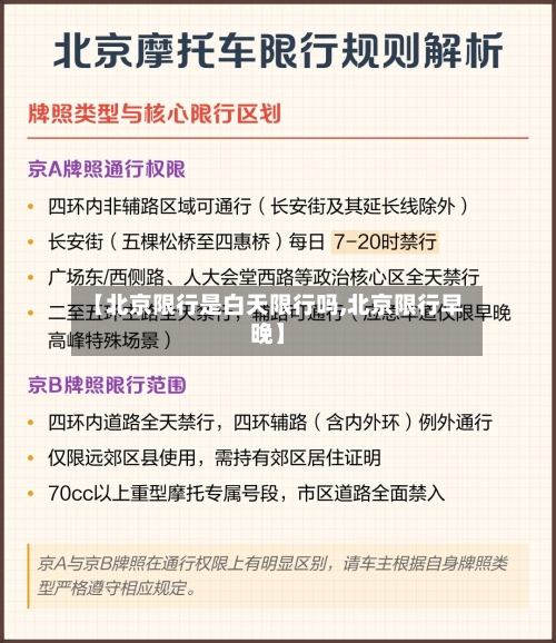 【北京限行是白天限行吗,北京限行早晚】-第3张图片
