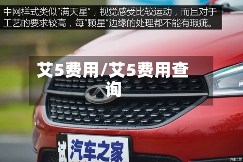 艾5费用/艾5费用查询-第2张图片