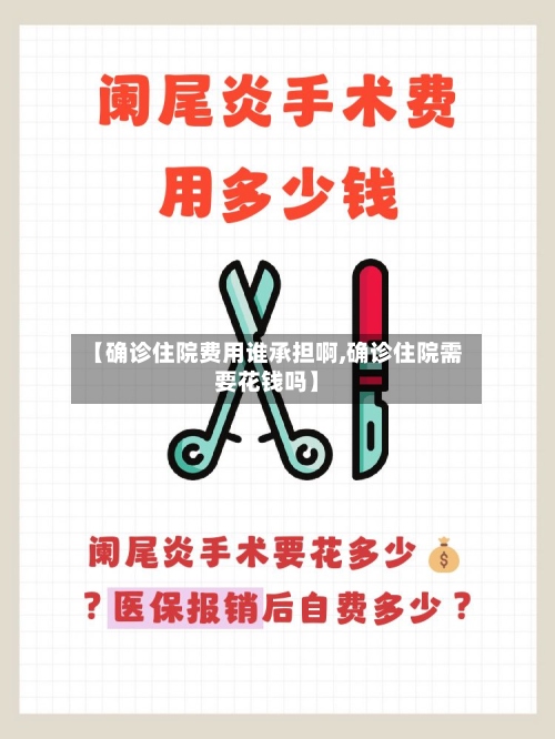 【确诊住院费用谁承担啊,确诊住院需要花钱吗】