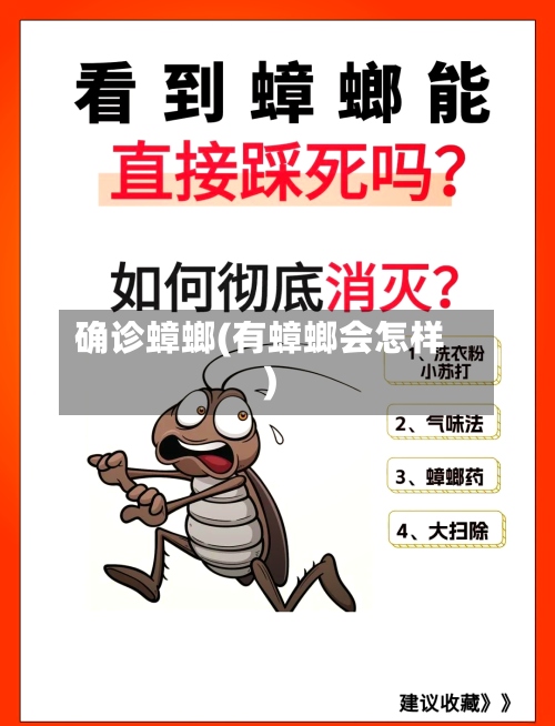 确诊蟑螂(有蟑螂会怎样)