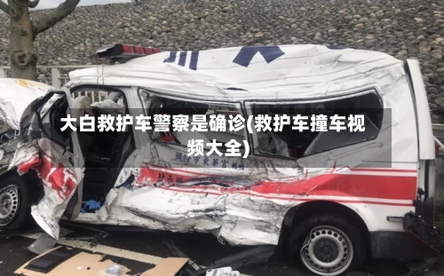 大白救护车警察是确诊(救护车撞车视频大全)-第2张图片