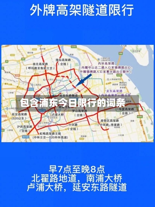 包含浦东今日限行的词条