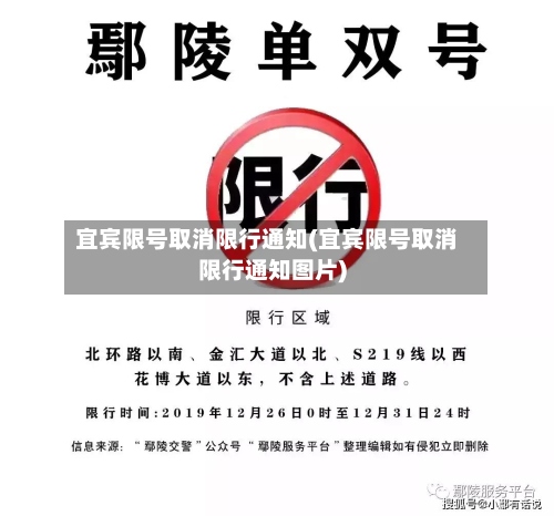 宜宾限号取消限行通知(宜宾限号取消限行通知图片)-第3张图片