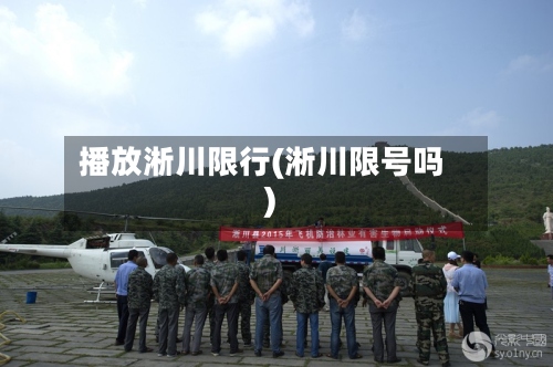 播放淅川限行(淅川限号吗)-第2张图片