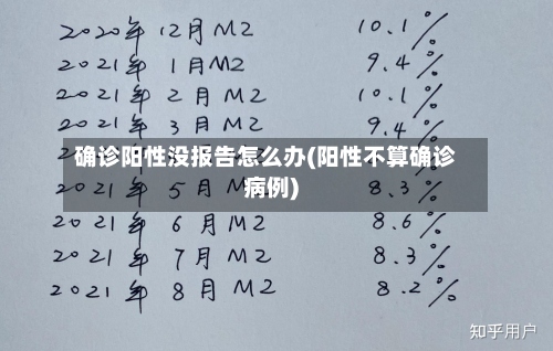 确诊阳性没报告怎么办(阳性不算确诊病例)-第2张图片