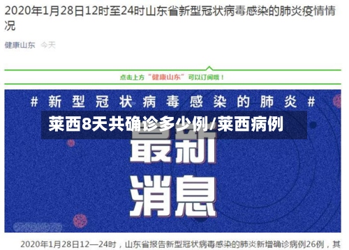 莱西8天共确诊多少例/莱西病例-第2张图片