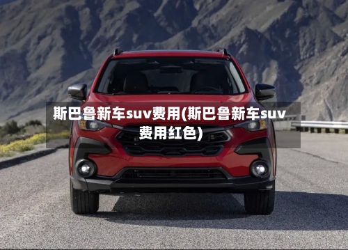 斯巴鲁新车suv费用(斯巴鲁新车suv费用红色)