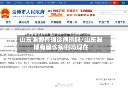 山东淄博有确诊病例吗/山东淄博有确诊病例吗现在-第2张图片
