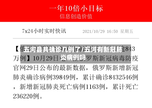 五河县共确诊几例了/五河有新冠肺炎病例吗