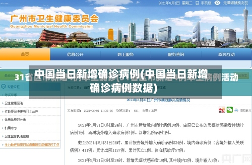 中国当日新增确诊病例(中国当日新增确诊病例数据)