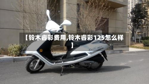 【铃木睿彩费用,铃木睿彩125怎么样】-第3张图片