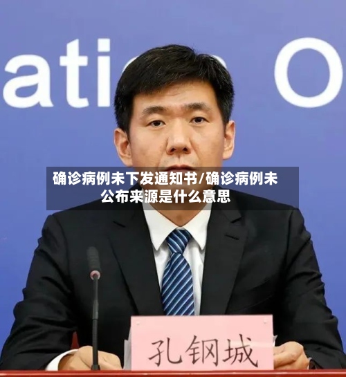 确诊病例未下发通知书/确诊病例未公布来源是什么意思