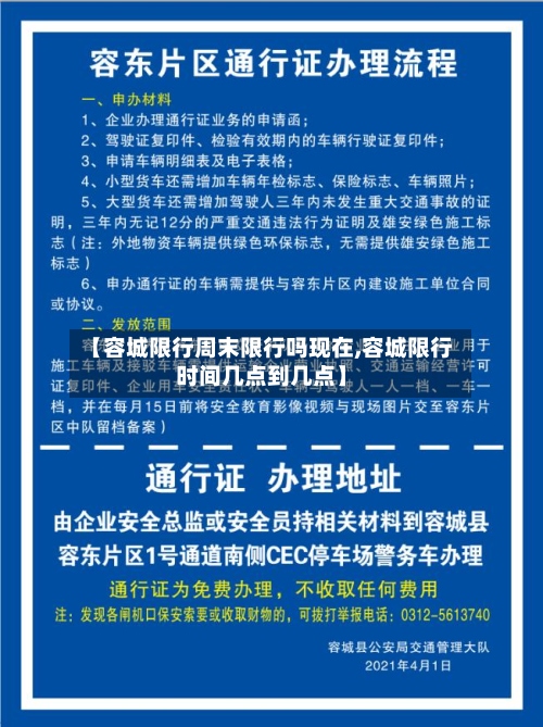 【容城限行周末限行吗现在,容城限行时间几点到几点】-第3张图片