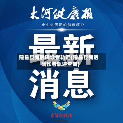 建昌县新冠确诊者轨迹(建昌县新冠确诊者轨迹查询)-第3张图片