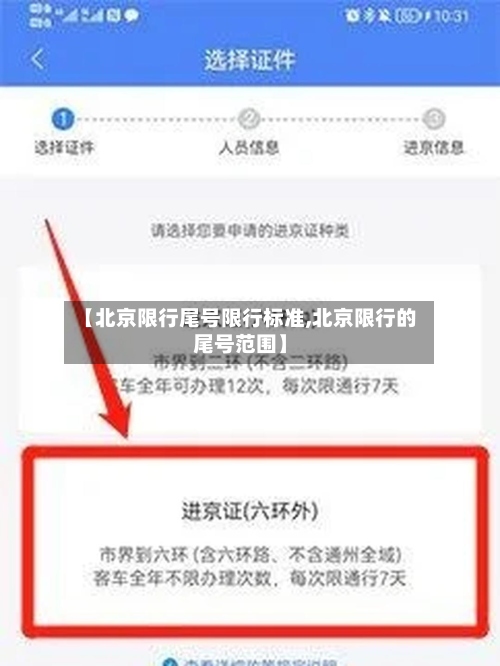 【北京限行尾号限行标准,北京限行的尾号范围】-第3张图片