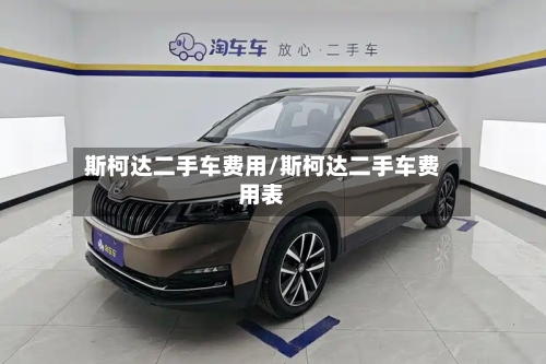 斯柯达二手车费用/斯柯达二手车费用表-第2张图片