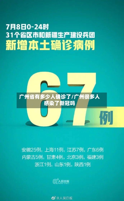 广州省有多少人确诊了/广州很多人感染了新冠吗