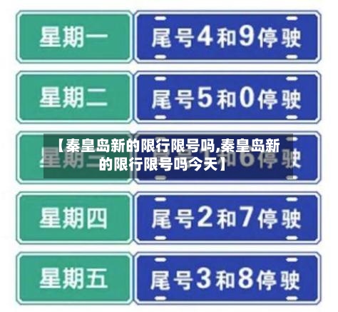【秦皇岛新的限行限号吗,秦皇岛新的限行限号吗今天】-第2张图片