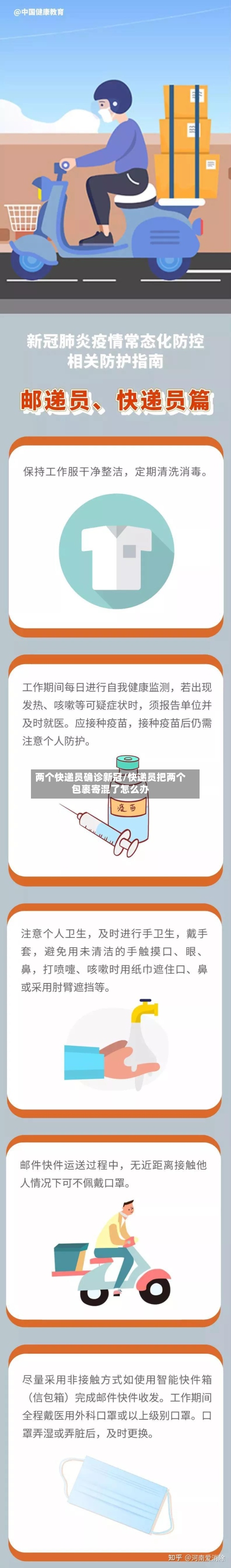 两个快递员确诊新冠/快递员把两个包裹寄混了怎么办-第2张图片
