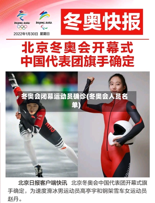 冬奥会闭幕运动员确诊(冬奥会人员名单)-第3张图片