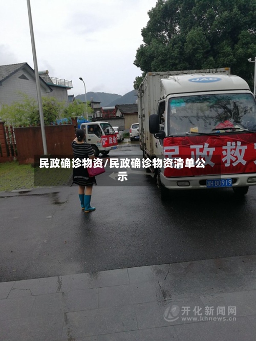 民政确诊物资/民政确诊物资清单公示-第3张图片