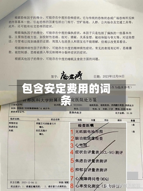 包含安定费用的词条