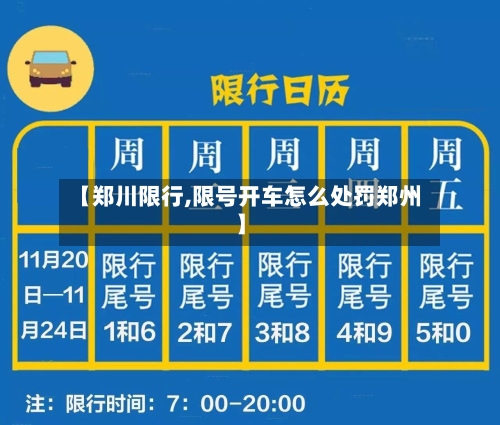 【郑川限行,限号开车怎么处罚郑州】-第3张图片